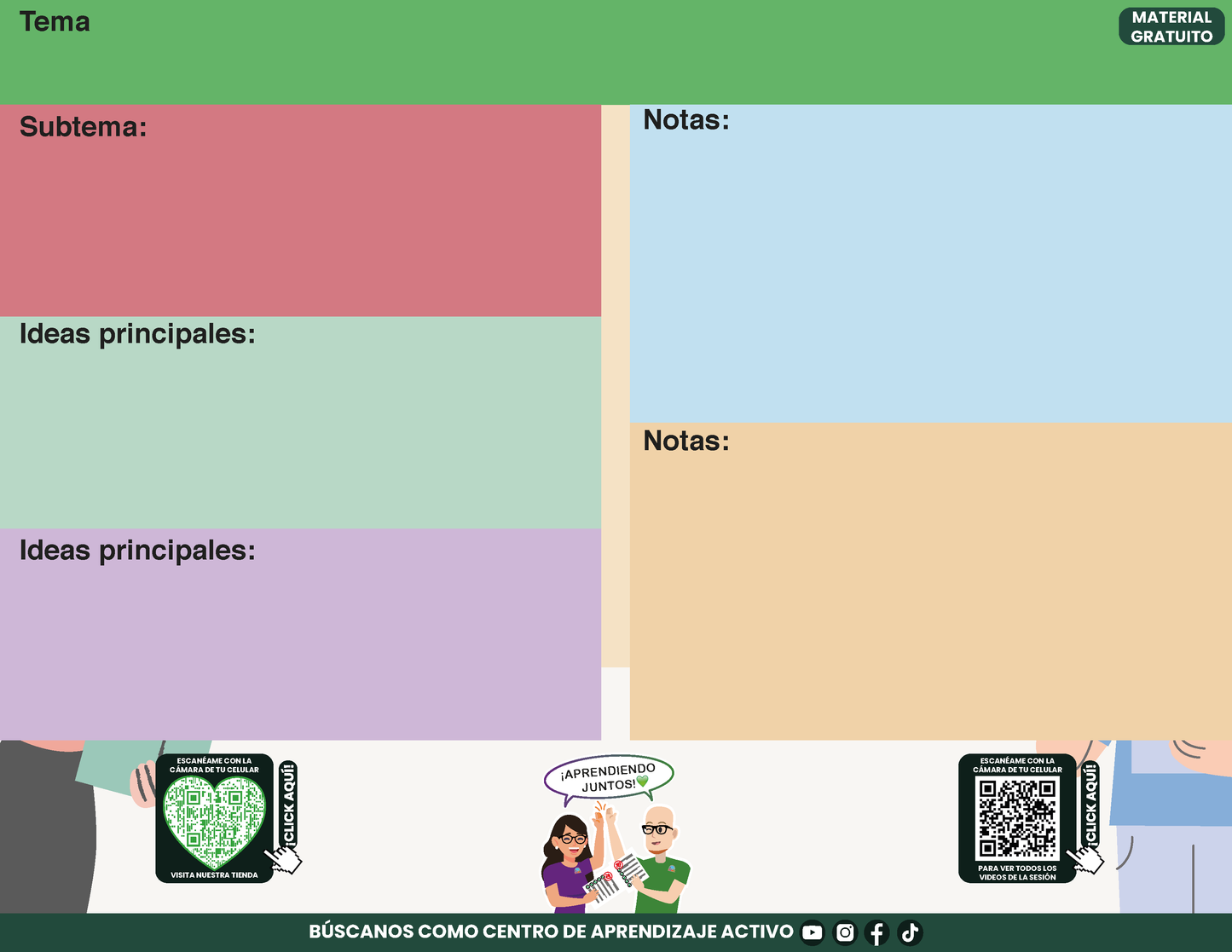 Cuadernillo Mis Apuntes de la Sesión CTE Fase Intensiva Sesión 1 en PDF