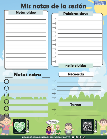 Cuadernillo Mis Apuntes de la Sesión CTE Fase Intensiva Sesión 2 en PDF