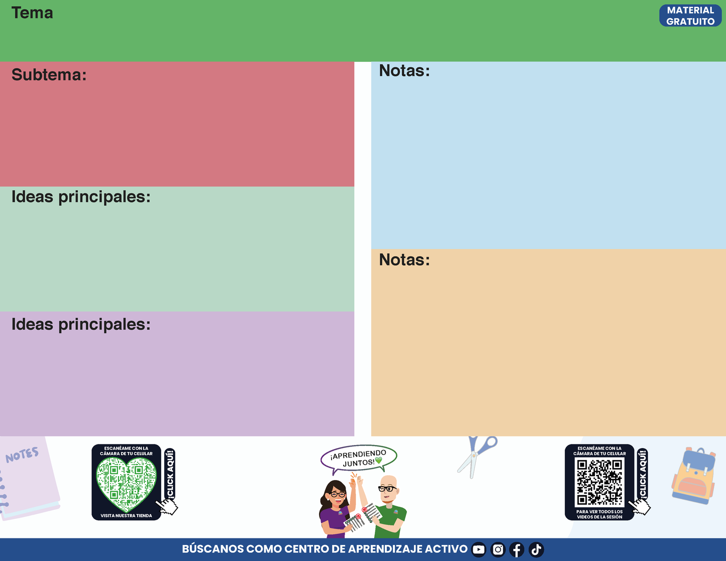 Cuadernillo Mis Apuntes de la Sesión CTE Fase Intensiva Sesión 3 en PDF