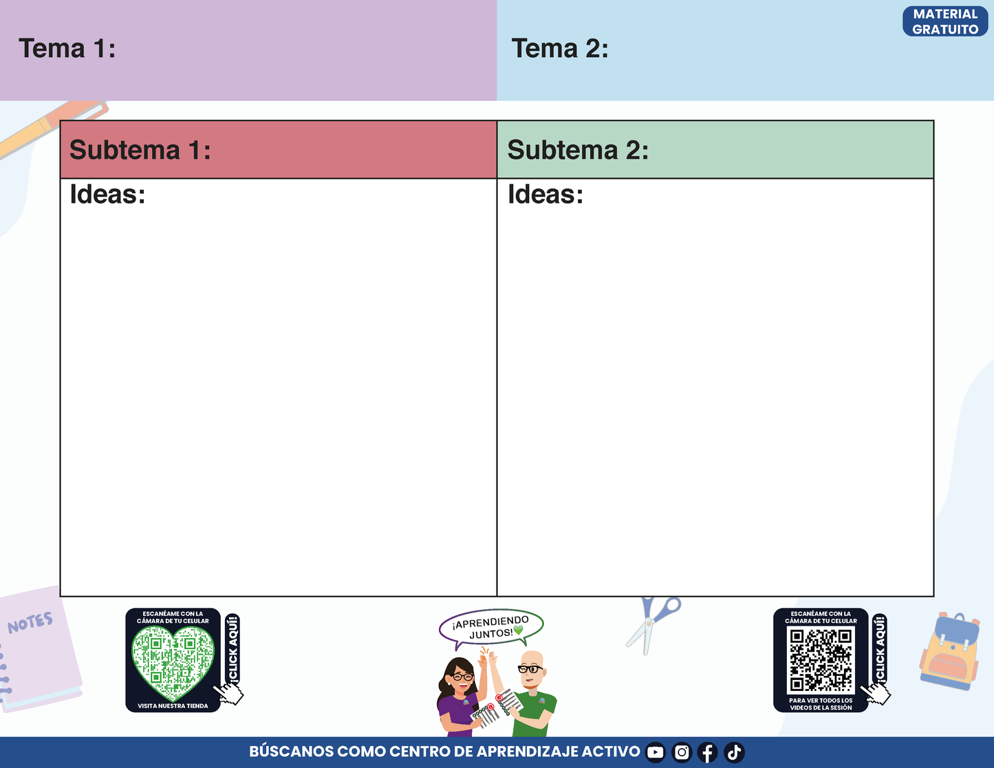 Cuadernillo Mis Apuntes de la Sesión CTE Fase Intensiva Sesión 3 en PDF