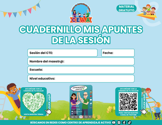 Cuadernillo Mis Apuntes de la Sesión CTE Fase Intensiva Sesión 1