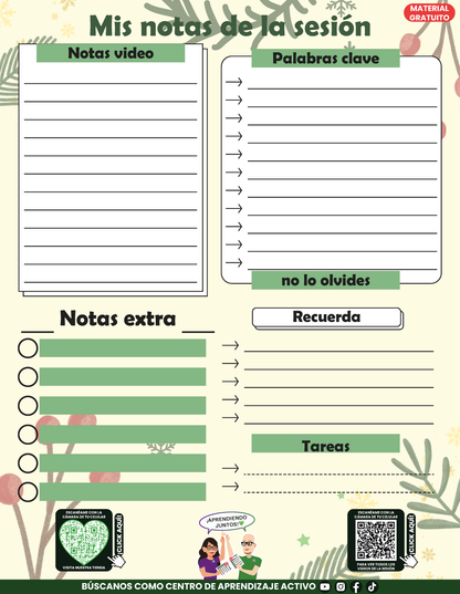 Cuadernillo Mis Apuntes Taller Intensivo Directores Enero en PDF