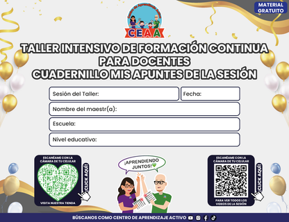 Cuadernillo Mis Apuntes Taller Intensivo Sesión 1 Julio 2026