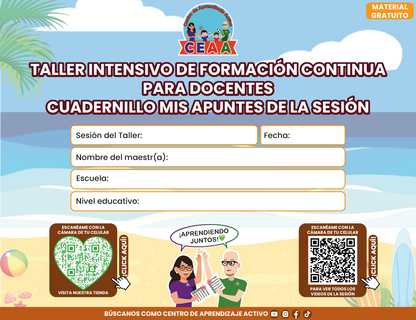 Cuadernillo Mis Apuntes Taller Intensivo Sesión 2 Julio 2026