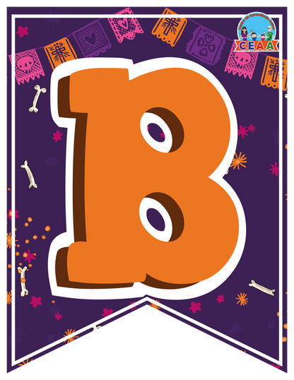 Banderín Mes de Octubre V2 en PDF