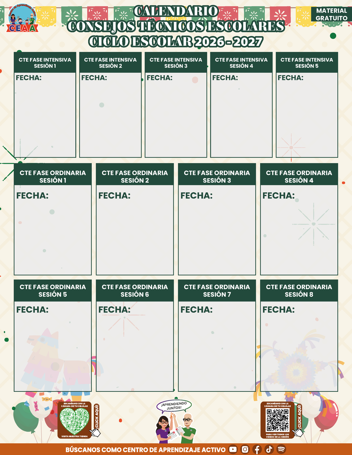 Paquete Organización CTE Sesión 1 en PDF