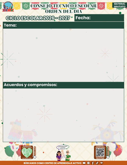 Paquete Organización CTE Sesión 1 en PDF