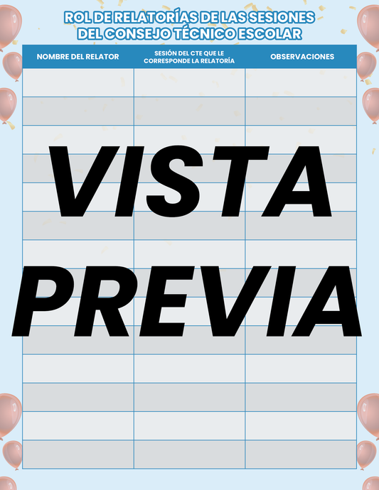 Paquete Organización CTE Sesión 7