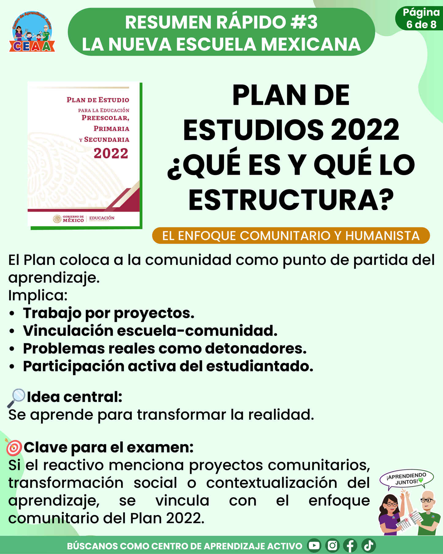 Resumen Rápido #3: PLAN DE ESTUDIOS 2022 ¿QUÉ ES Y QUÉ LO ESTRUCTURA?