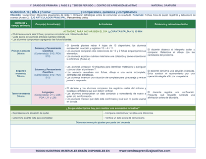 PLANEACIÓN 1° Primaria Tercer Periodo (Abr, May, Jun, Jul) en 🎁PDF
