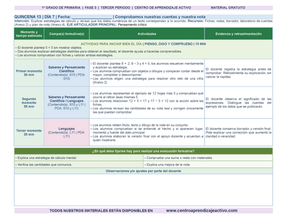 PLANEACIÓN 1° Primaria Tercer Periodo (Abr, May, Jun, Jul) en 🎁PDF