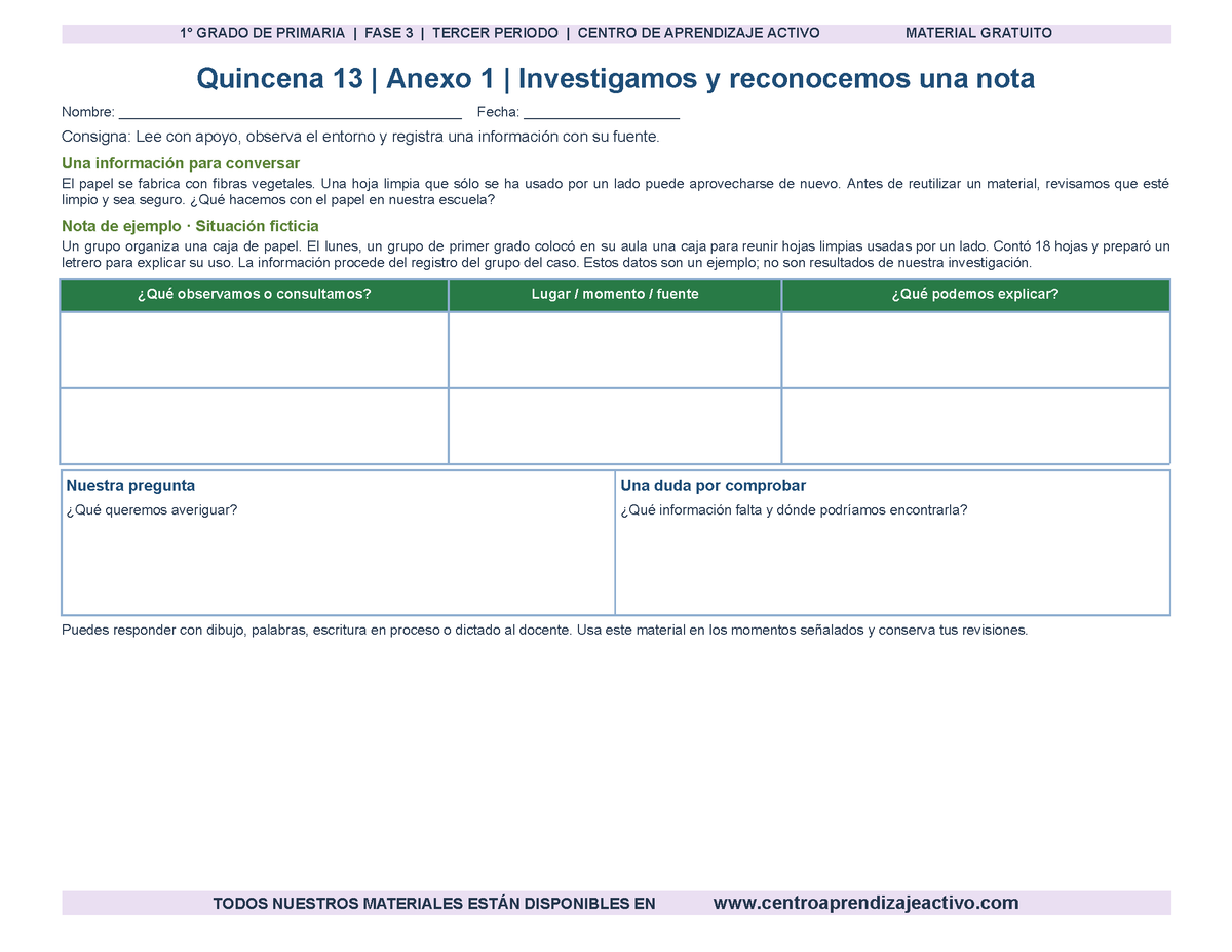 PLANEACIÓN 1° Primaria Tercer Periodo (Abr, May, Jun, Jul) en 🎁PDF