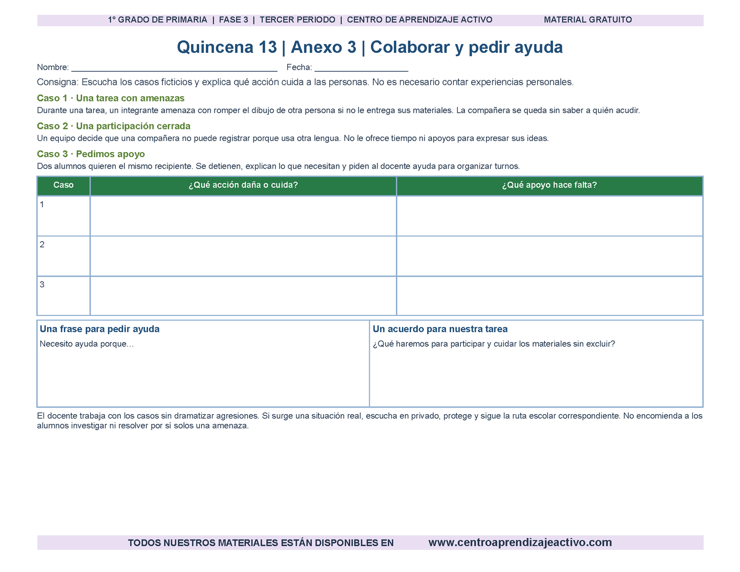 PLANEACIÓN 1° Primaria Tercer Periodo (Abr, May, Jun, Jul) en 🎁PDF