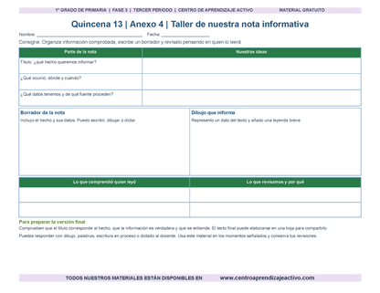 PLANEACIÓN 1° Primaria Tercer Periodo (Abr, May, Jun, Jul) en 🎁PDF