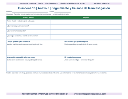 PLANEACIÓN 1° Primaria Tercer Periodo (Abr, May, Jun, Jul) en 🎁PDF