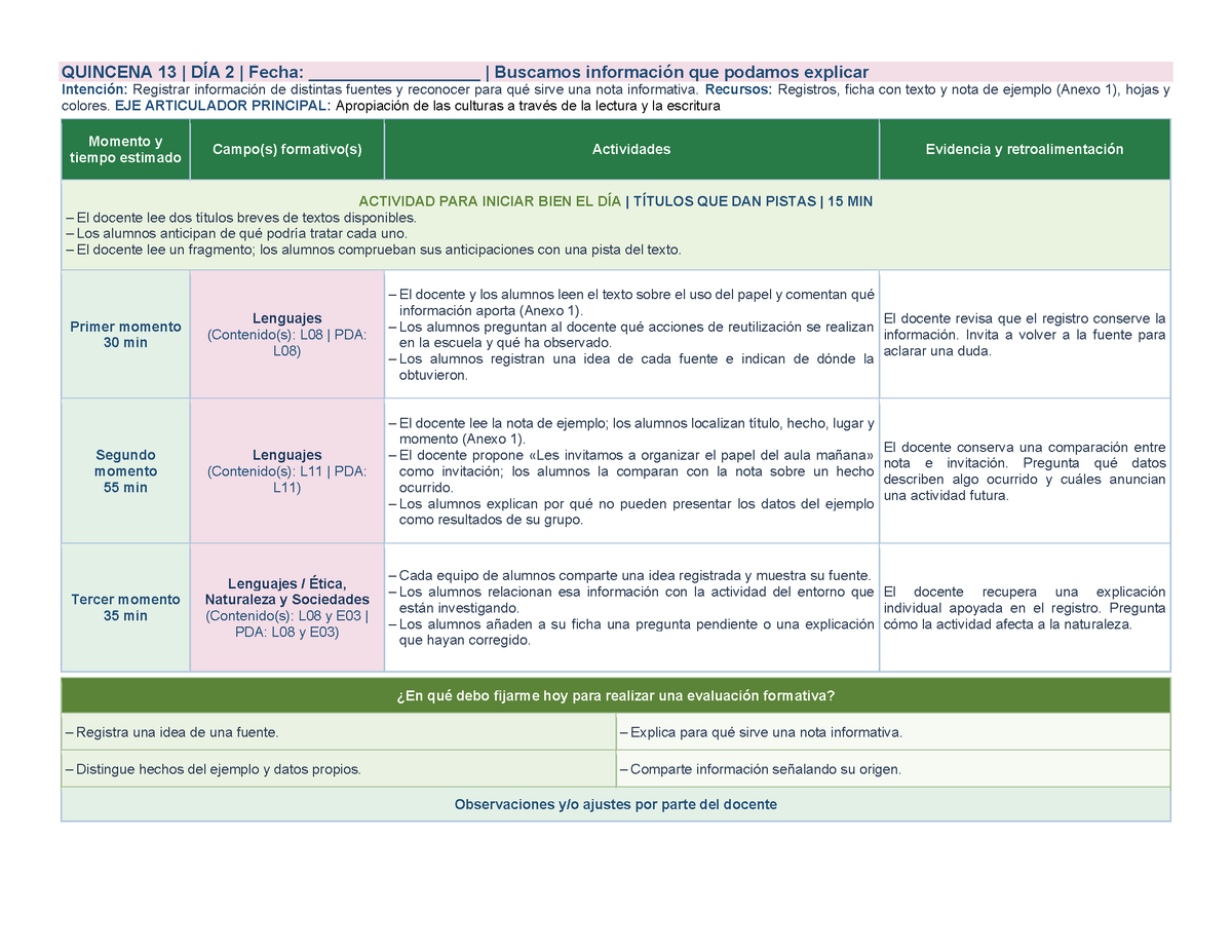 PLANEACIÓN 1° Primaria Tercer Periodo (Abr, May, Jun, Jul) ✏️Editable en Word