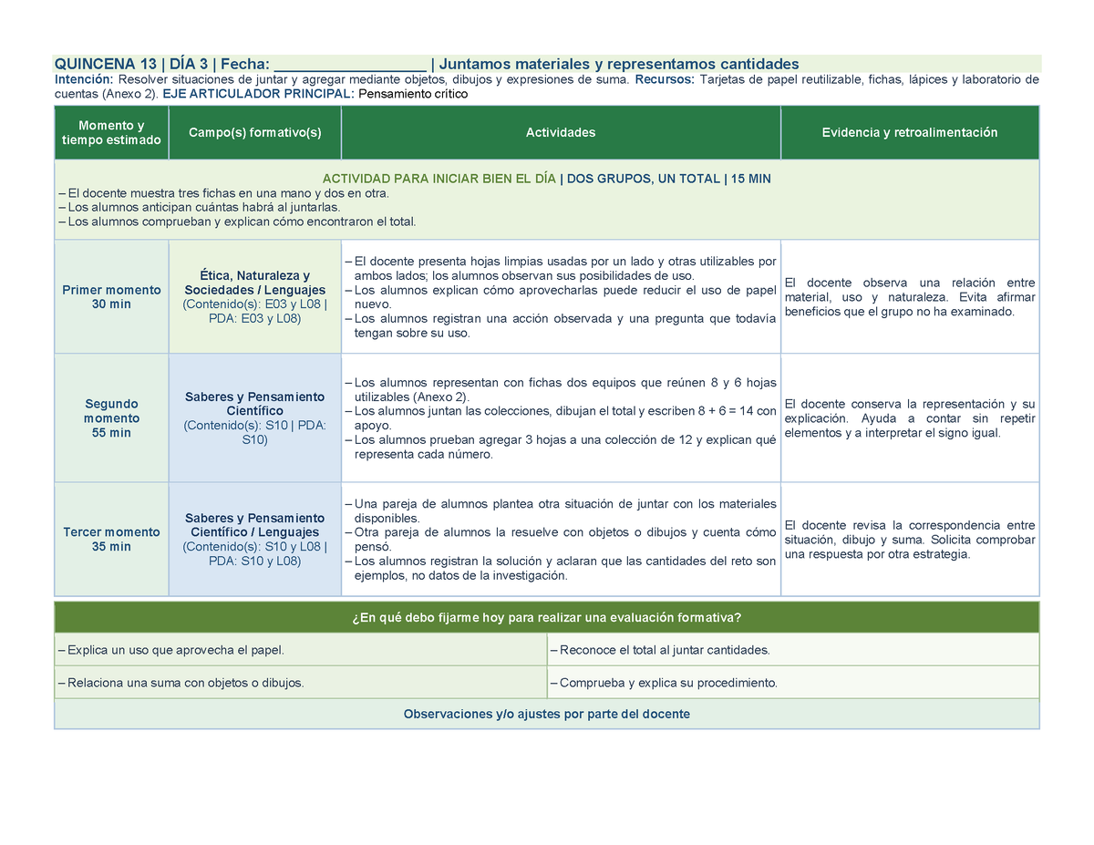 PLANEACIÓN 1° Primaria Tercer Periodo (Abr, May, Jun, Jul) ✏️Editable en Word