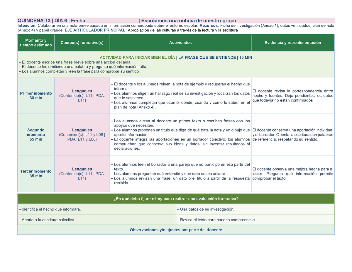 PLANEACIÓN 1° Primaria Tercer Periodo (Abr, May, Jun, Jul) ✏️Editable en Word