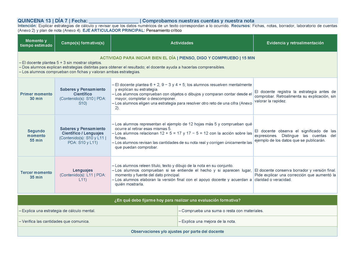 PLANEACIÓN 1° Primaria Tercer Periodo (Abr, May, Jun, Jul) ✏️Editable en Word