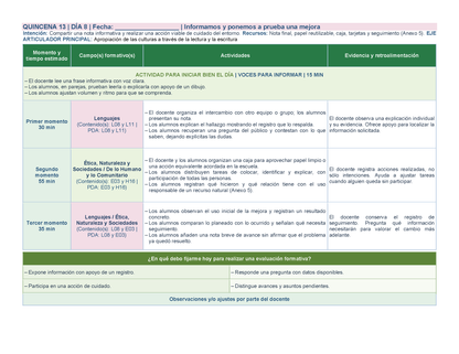 PLANEACIÓN 1° Primaria Tercer Periodo (Abr, May, Jun, Jul) ✏️Editable en Word