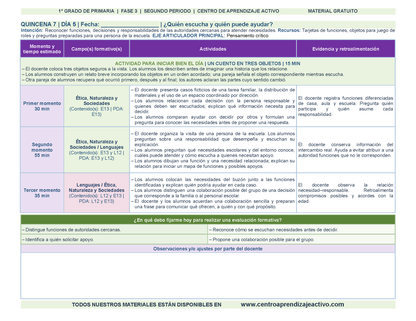 PLANEACIÓN 1° Primaria Segundo Periodo (Dic, Ene, Feb, Mar) en 🎁pdf