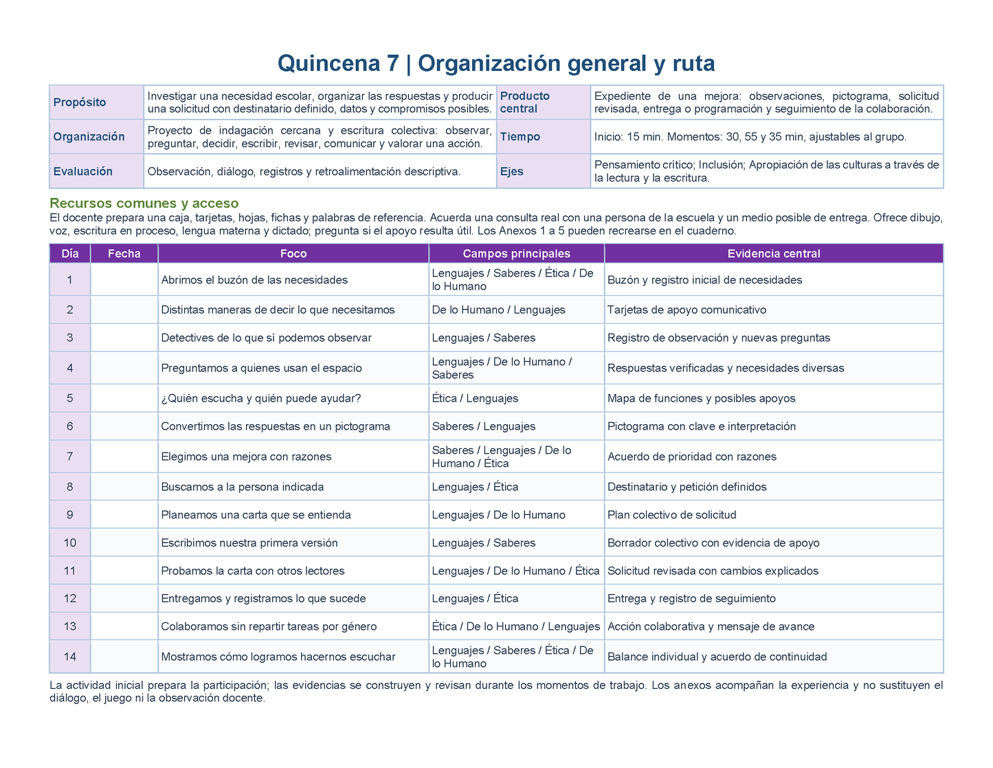 PLANEACIÓN 1° Primaria Segundo Periodo (Dic, Ene, Feb, Mar) ✏️Editable en Word