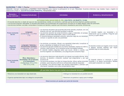 PLANEACIÓN 1° Primaria Segundo Periodo (Dic, Ene, Feb, Mar) ✏️Editable en Word