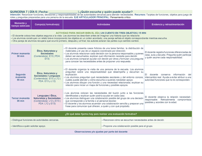 PLANEACIÓN 1° Primaria Segundo Periodo (Dic, Ene, Feb, Mar) ✏️Editable en Word