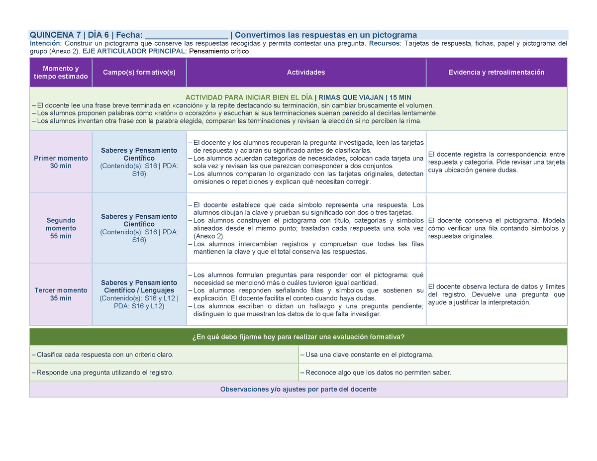 PLANEACIÓN 1° Primaria Segundo Periodo (Dic, Ene, Feb, Mar) ✏️Editable en Word