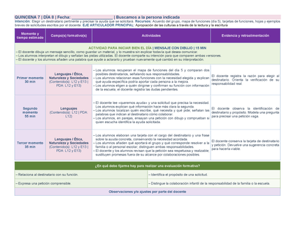PLANEACIÓN 1° Primaria Segundo Periodo (Dic, Ene, Feb, Mar) ✏️Editable en Word