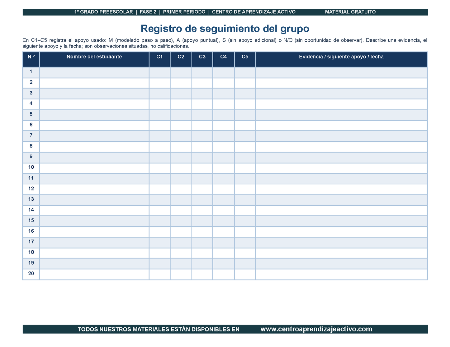 PLANEACIÓN 1° ⭐Preescolar Primer Periodo (Sep, Oct, Nov) en 🎁PDF