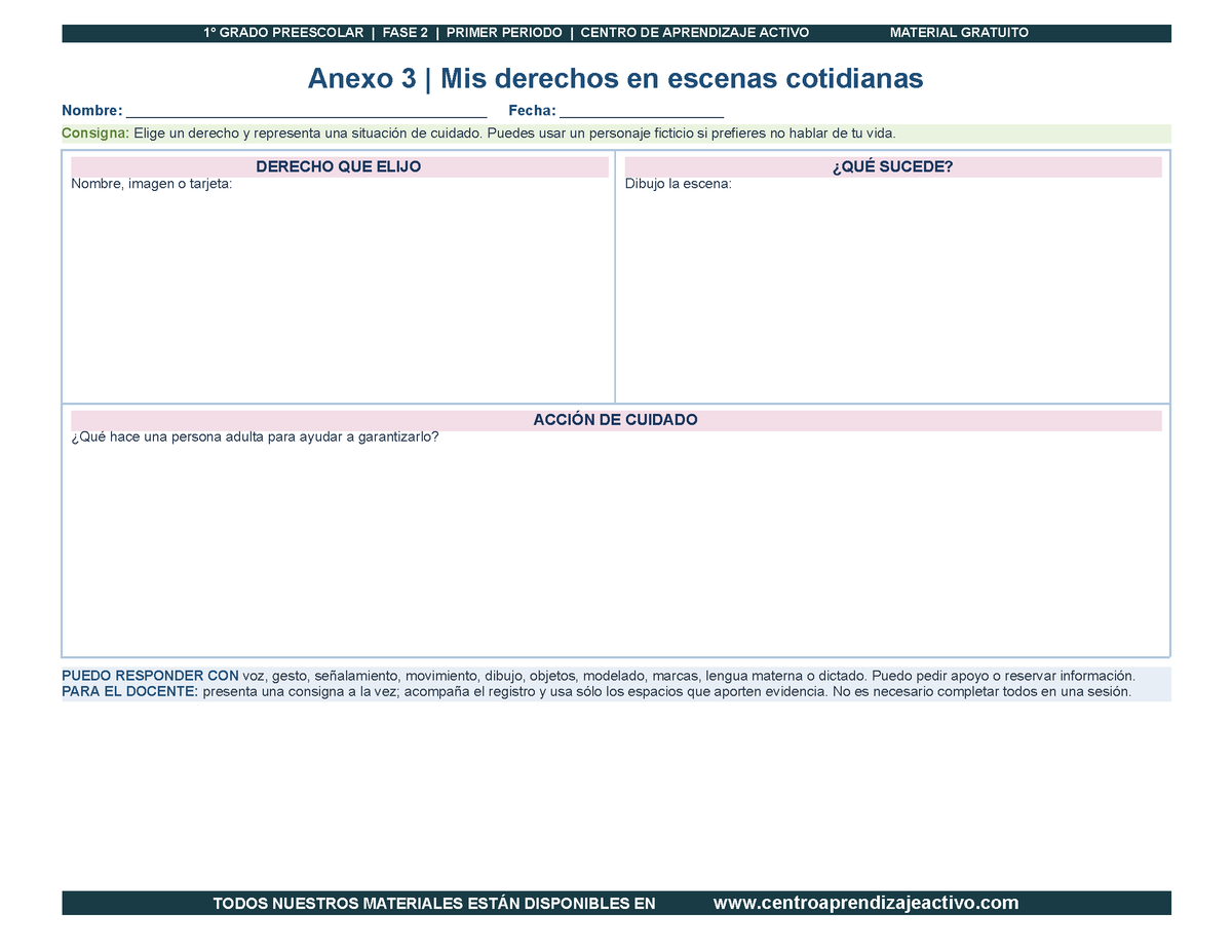 PLANEACIÓN 1° ⭐Preescolar Primer Periodo (Sep, Oct, Nov) en 🎁PDF