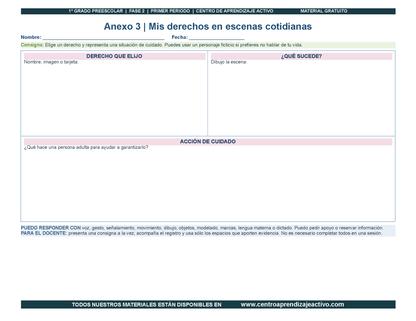 PLANEACIÓN 1° ⭐Preescolar Primer Periodo (Sep, Oct, Nov) en 🎁PDF