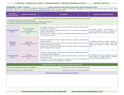 PLANEACIÓN 1° ⭐Preescolar Segundo Periodo (Dic, Ene, Feb, Mar) en 🎁PDF