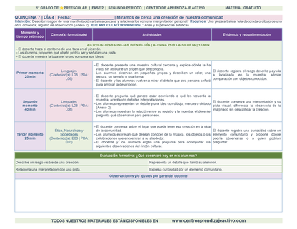 PLANEACIÓN 1° ⭐Preescolar Segundo Periodo (Dic, Ene, Feb, Mar) en 🎁PDF
