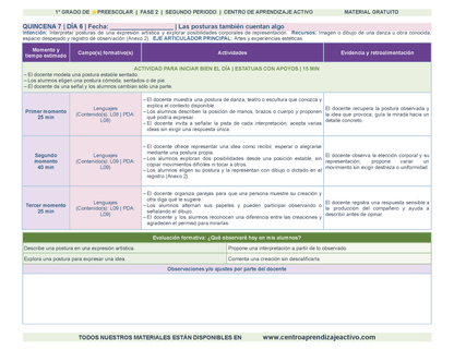 PLANEACIÓN 1° ⭐Preescolar Segundo Periodo (Dic, Ene, Feb, Mar) en 🎁PDF