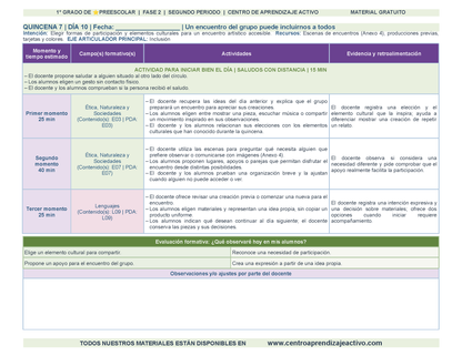 PLANEACIÓN 1° ⭐Preescolar Segundo Periodo (Dic, Ene, Feb, Mar) en 🎁PDF