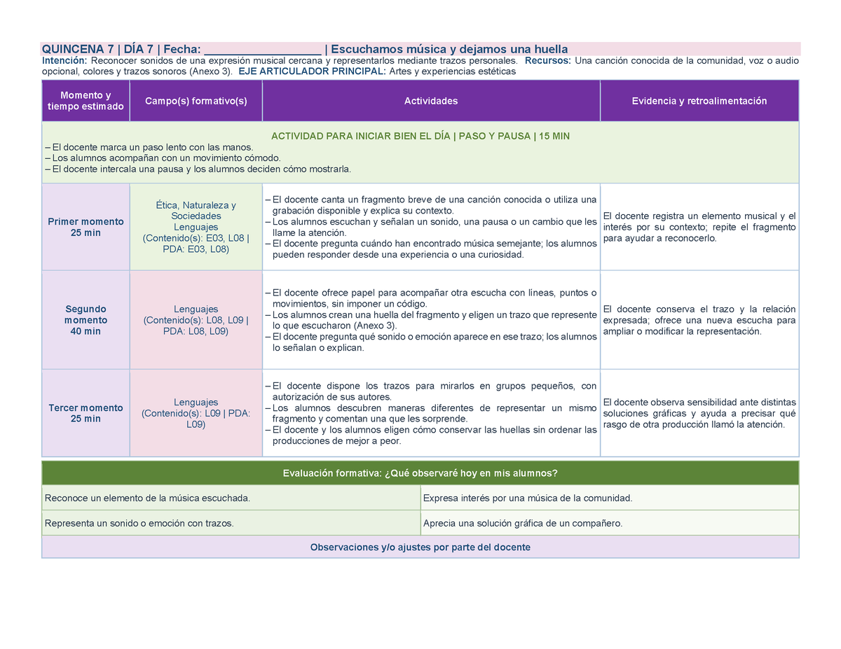 PLANEACIÓN 1° ⭐Preescolar Segundo Periodo (Dic, Ene, Feb, Mar) ✏️Editable en Word