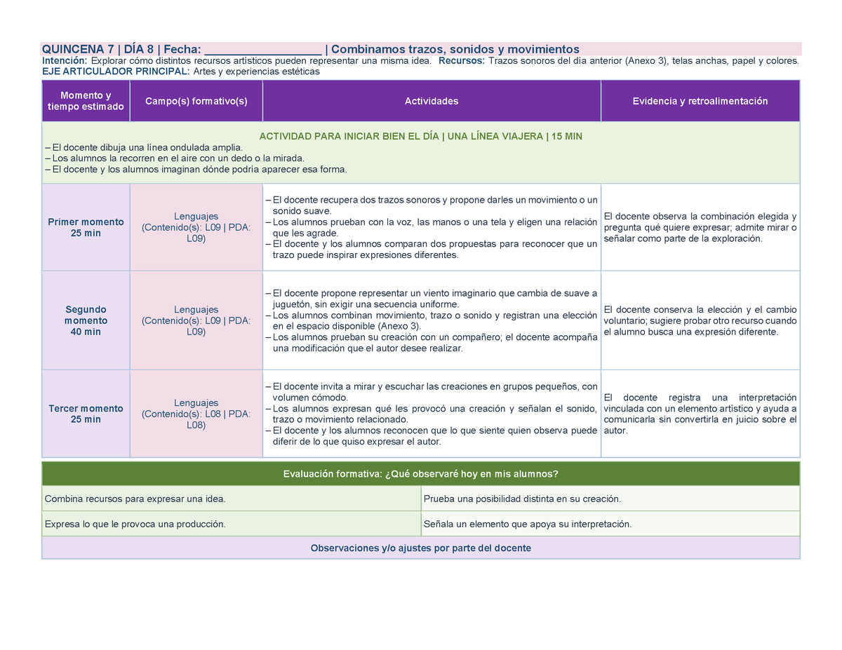 PLANEACIÓN 1° ⭐Preescolar Segundo Periodo (Dic, Ene, Feb, Mar) ✏️Editable en Word