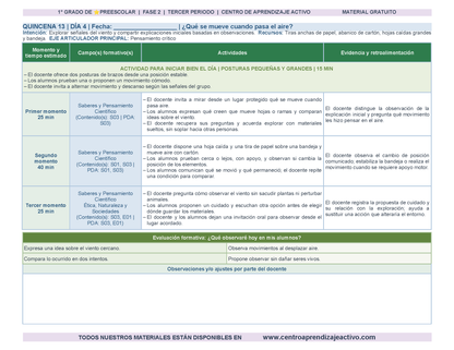 PLANEACIÓN 1° ⭐Preescolar Tercer Periodo (Abr, May, Jun, Jul) en 🎁PDF