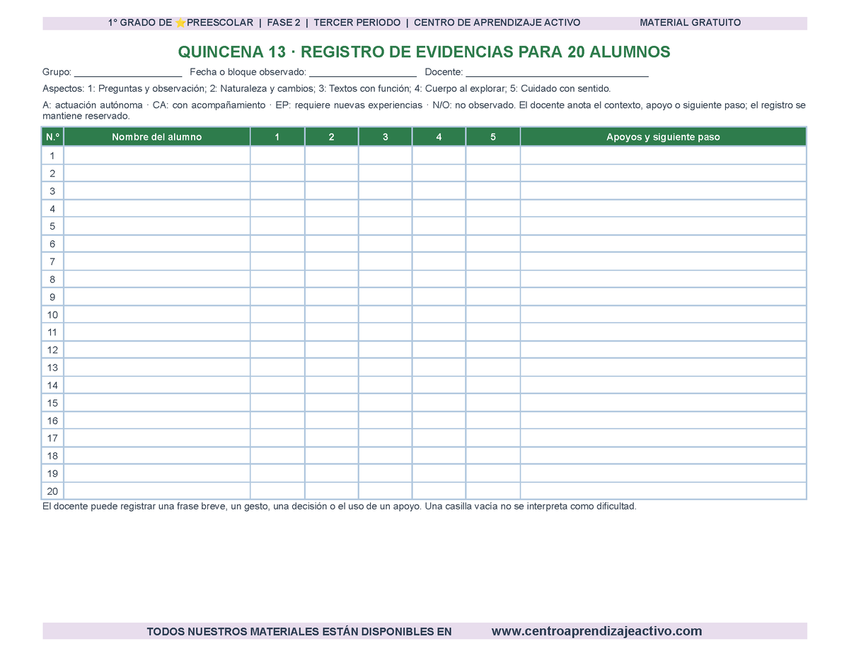 PLANEACIÓN 1° ⭐Preescolar Tercer Periodo (Abr, May, Jun, Jul) en 🎁PDF