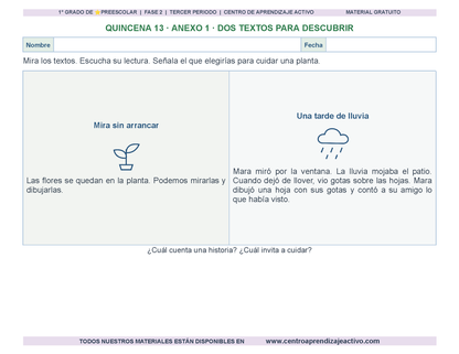PLANEACIÓN 1° ⭐Preescolar Tercer Periodo (Abr, May, Jun, Jul) en 🎁PDF