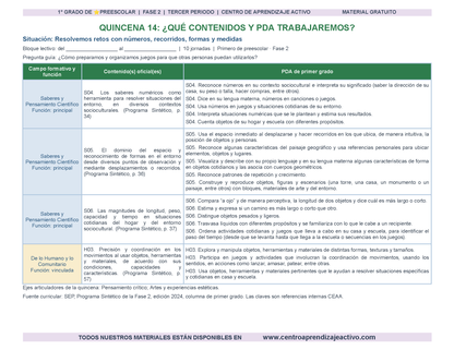 PLANEACIÓN 1° ⭐Preescolar Tercer Periodo (Abr, May, Jun, Jul) en 🎁PDF