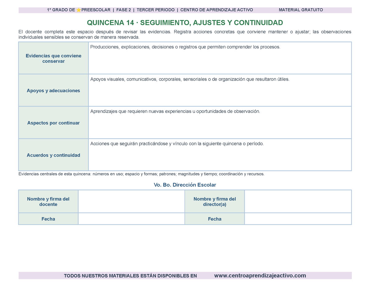 PLANEACIÓN 1° ⭐Preescolar Tercer Periodo (Abr, May, Jun, Jul) en 🎁PDF