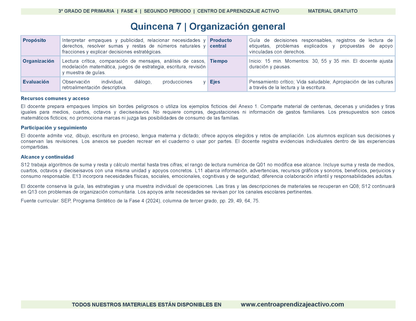PLANEACIÓN 3° Primaria Segundo Periodo (Dic, Ene, Feb, Mar) en 🎁PDF