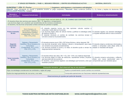 PLANEACIÓN 3° Primaria Segundo Periodo (Dic, Ene, Feb, Mar) en 🎁PDF