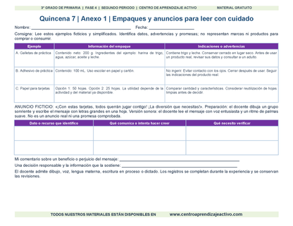 PLANEACIÓN 3° Primaria Segundo Periodo (Dic, Ene, Feb, Mar) en 🎁PDF