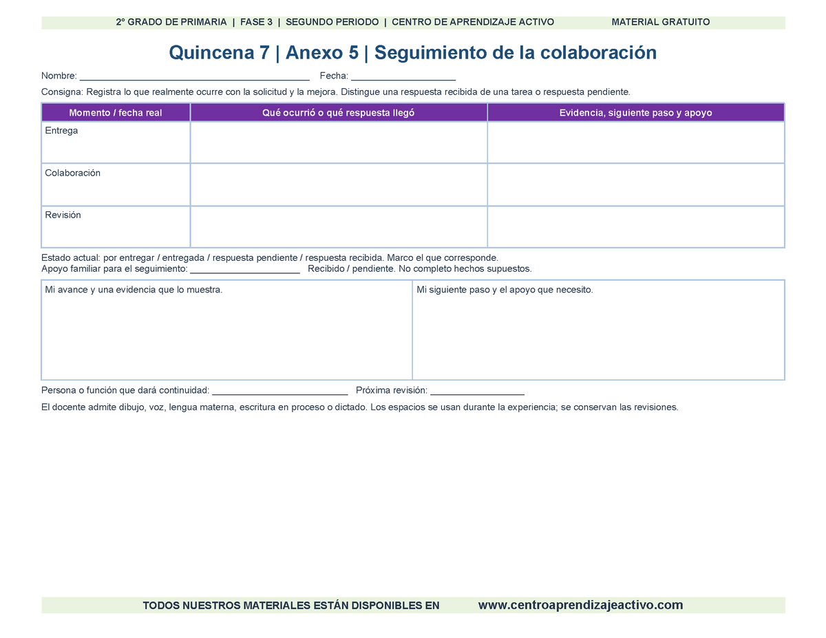 PLANEACIÓN 2° Primaria Segundo Periodo (Dic, Ene, Feb, Mar) en 🎁pdf