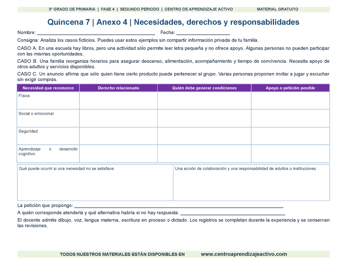 PLANEACIÓN 3° Primaria Segundo Periodo (Dic, Ene, Feb, Mar) en 🎁PDF