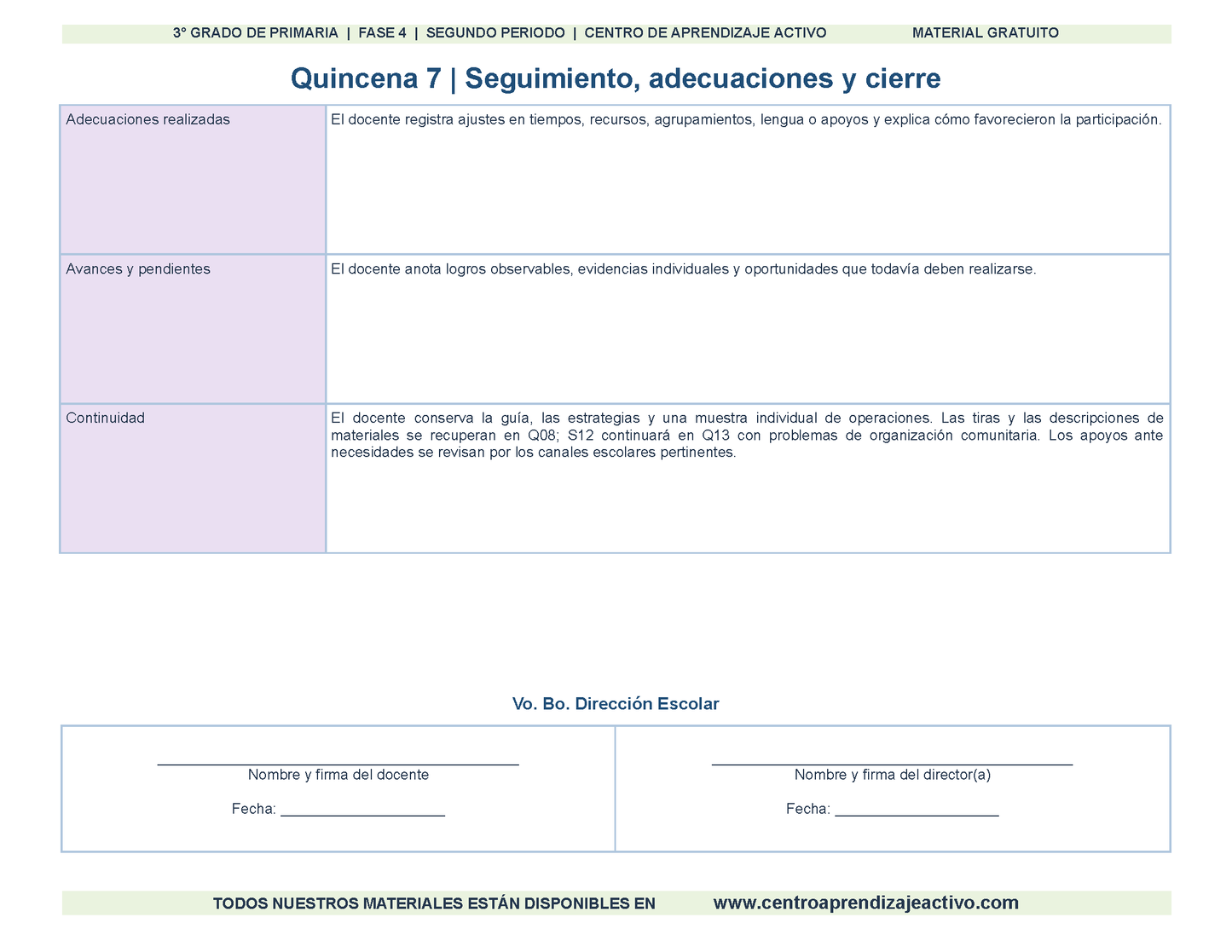 PLANEACIÓN 3° Primaria Segundo Periodo (Dic, Ene, Feb, Mar) en 🎁PDF
